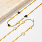 Fashion Trending Love Jewelry Snake Stainless Steel Jewelry Set for Women Spring Fashion Jewelry